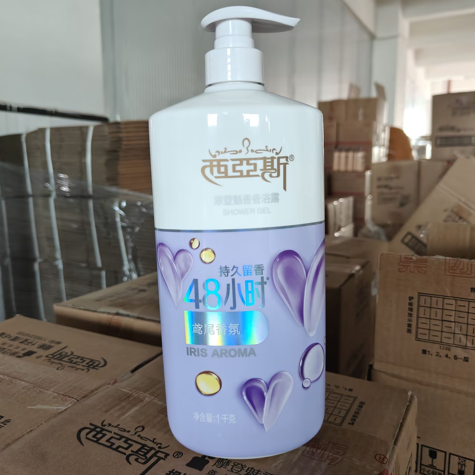 Perfume Fragrance Body Wash - เจลอาบน้ำน้ำหอม 1000 มล. กลิ่นหอมหวานดอกไม้สมัยใหม่ โรแมนติกเอนแวนเทอร์ กลิ่นหอมติดทนนาน