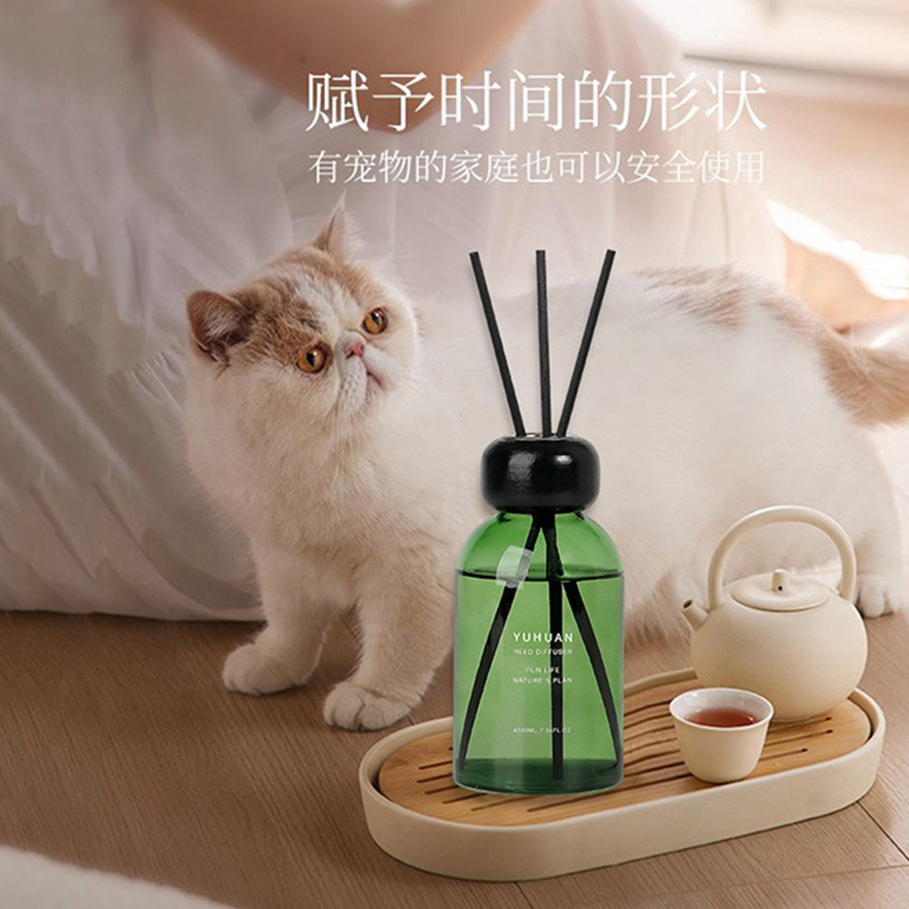 Perfume Fragrance Sale - ชุดน้ำมันหอมระเหยอโรมาเธอราพีแบบไม่ใช้ไฟ ขนาด 200 มล. พร้อมก้านไม้หอม สำหรับตกแต่งบ้าน