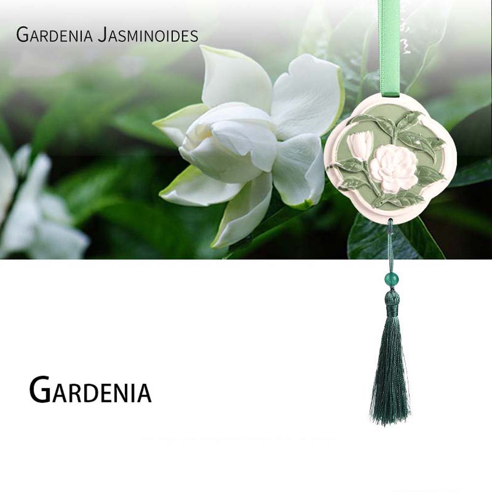 Perfume Gardenia Fragrance - จี้น้ําหอมรถยนต์ Osmanthus Gardenia Osmanthus น้ําหอมพลาสเตอร์ของขวัญสําหรับผู้ปกครองและเพื่อน