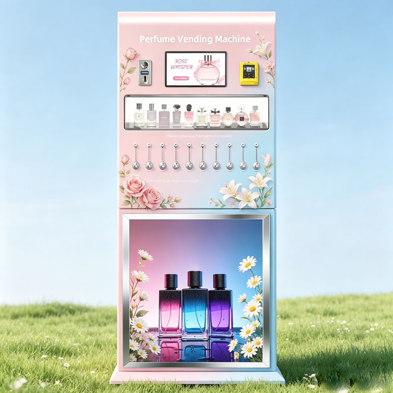 Perfume Fragrance Sale - เครื่องจำหน่ายน้ำหอมอัตโนมัติ ระบบทดลองน้ำหอมอัจฉริยะ พร้อมหัวฉีดสเปรย์และขวดเต็ม สำหรับขายปลีก-ขายส่ง ปรับแต่งได้