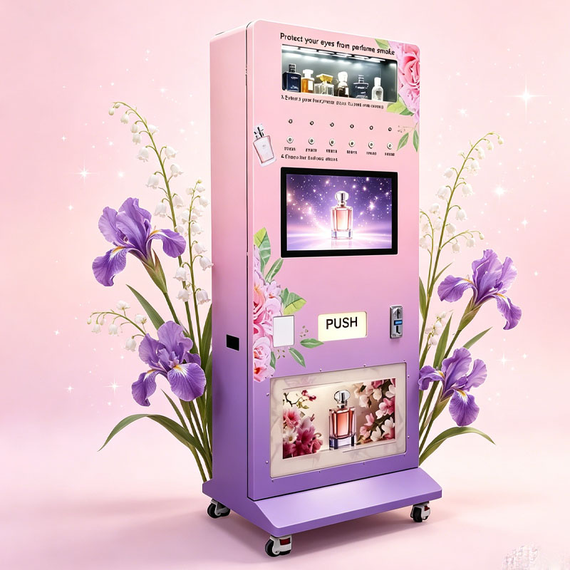 Perfume Fragrance Sale - ตู้จำหน่ายน้ำหอมอัตโนมัติแบบหน้าจอสัมผัส สำหรับจำหน่ายน้ำหอมแบบทดลองและแบบขวด ขายส่ง ปรับแต่งได้
