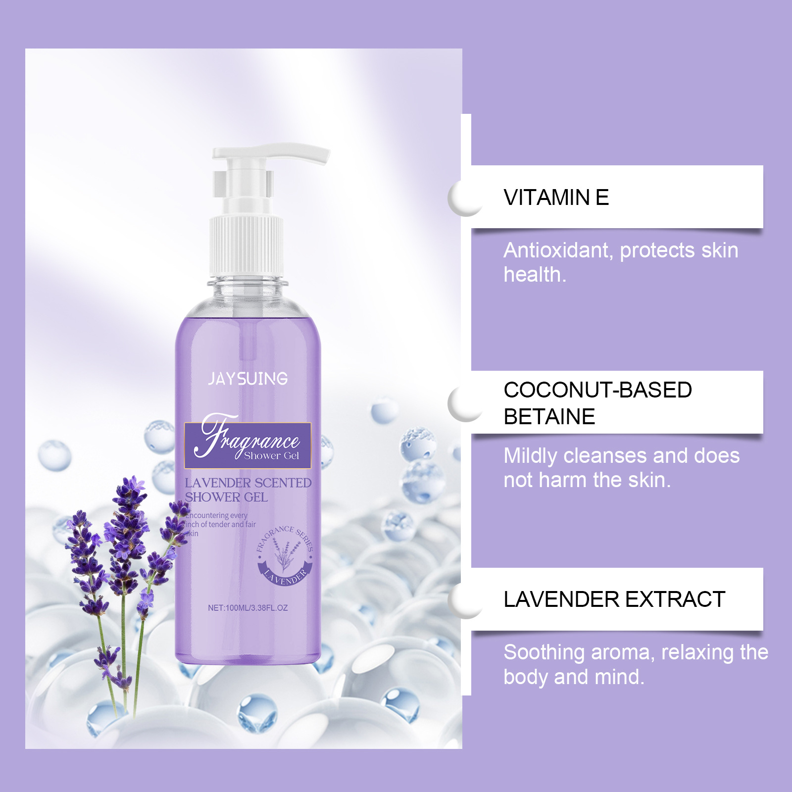 น้ำหอมเจลอาบน้ำมีกลิ่นหอมอาบน้ - Perfume Fragrance Body Wash บทวิจารณ์และราคา