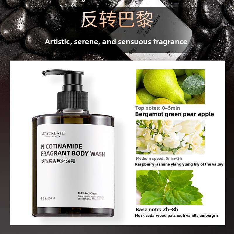 ไนอาซินาไมด์ บอดี้ วอช โลชั่นบ - Perfume Fragrance Body Wash บทวิจารณ์และราคา